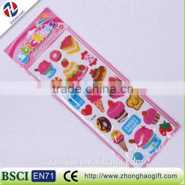 3D Custom new design Puffy Stickers
