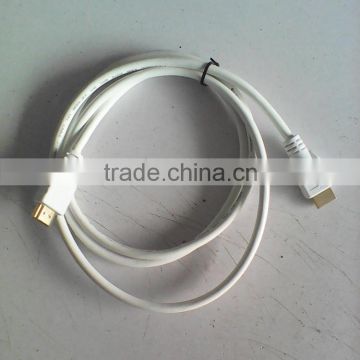 1.4 version pure copper conductor 5.5mm outer sheath vga to hdmi cable with audio from vertified Factory