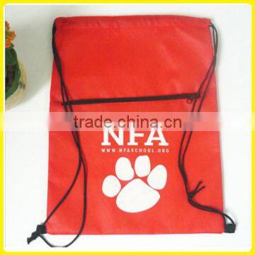 Drawstring Sport Bags 210D Polyester Promotional Drawstring Bags