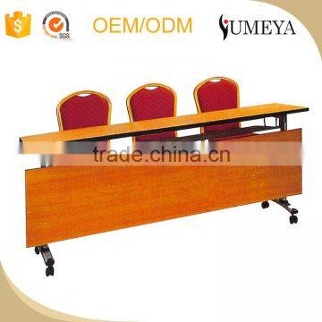 Hotel furniture metal frame conference table adjustable meeting table
