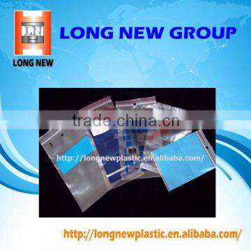 Plastic poly bag packaging pouch