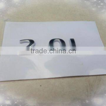 2.0L грузовой автомобиль Пластиковые хромированные буквы