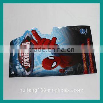 Gravures printing Eco-Friendly new style special shaped plastic bag