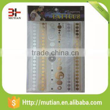 Tattoo Sticker Type and Temporary Feature Gold Foil Temporary Tattoos photo-3