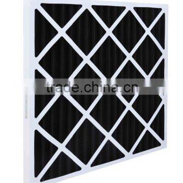 cardboard frame particle filtration activated carbon air filter