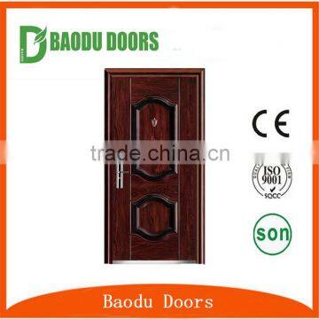 Swing Style Cheap Single Safe Room Exterior Steel Door for Sale photo-5