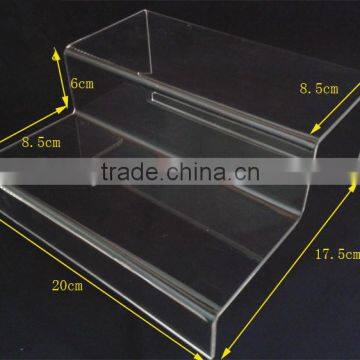 Acrylic shoe hanger step display stand