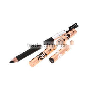 Easy to Color Eyebrow Pencil Cosmetic Waterproof Makeup Tool With Brush