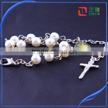 natural pearl price catholic rosary bracelet