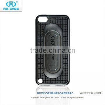 2013 hot sell fashion TPU+PC stander mobile phone cases for Ipod touch 5