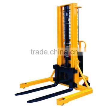 Semi Electric Straddle Leg Type Fork Lift Stacker