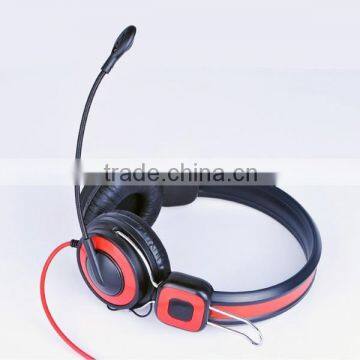 Hot sale & high quality headset with remote and mic for cell phone, PC, tablet, etc