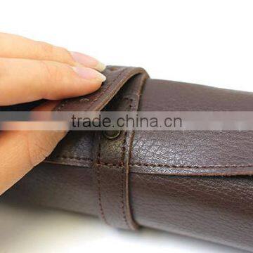 Boshiho Small Portable Rolling Leather Pen Pouch photo-6