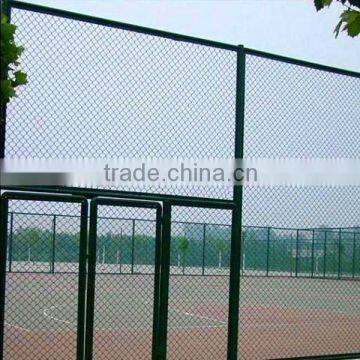 used square wire mesh chain link fence