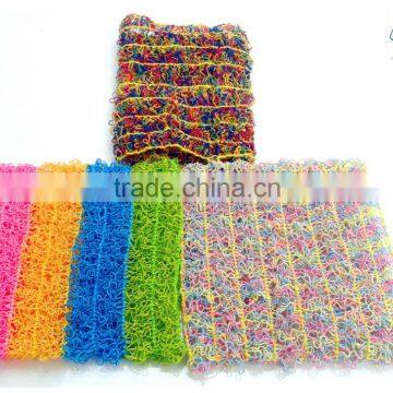 kitchen cleaning kitchen plastic mesh scourer