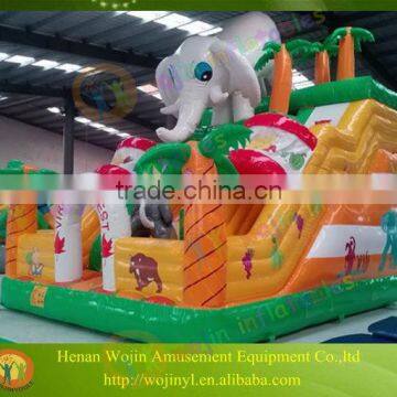 Cheap commercial inflatable bouncer combo