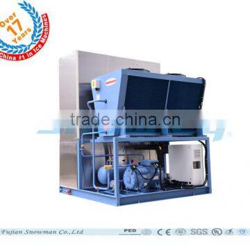 2017 Year Newest Design Falling Film Type Chilled Water Machine 1Ton Per Day With Air Condenser