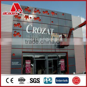 store signage panel acm high gloss aluminium composite panel