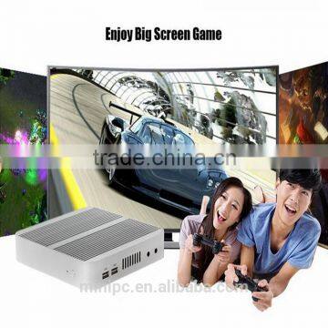 Partaker Haswell Intel Core i3 4010U Desktop Computer Mini PC Fanless NUC 4K HTPC With 8G RAM 320G HDD photo-2