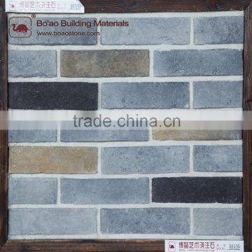 Decorative interior exterior brick wall veneer