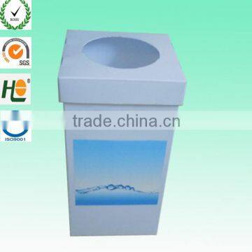 Plastic Flute Corner Dustbin