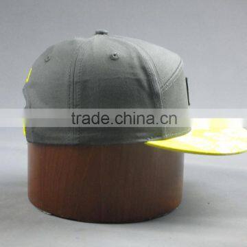 Custom Cotton Twill 7-panel Snapback Cap With Embroidery Logo photo-5