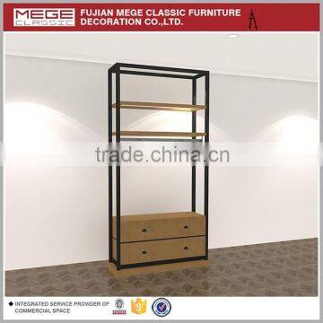 garment store display furniture wall hanging fixture for clothes