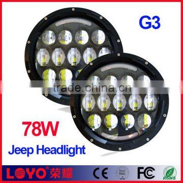 Headlight Assembly 7inch jeep headlight conversion kit For JK TJ FJ Hummer Trucks Motorcycle Headlamp