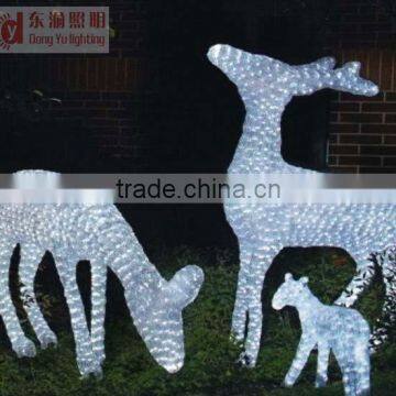 LED Motif Light - 3D Sculpture Reindeer Light