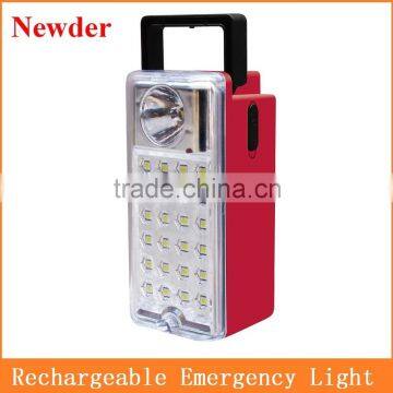 24SMD + 1LED multifunction rechargeable torch light