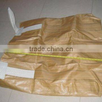 jumbo ton bag/PP Big Ton Bag in sales/White Poly Fibc Bulk Bag One Ton Bag