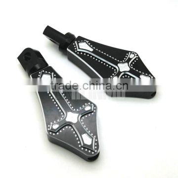 Motorcycle Footpegs Billet Aluminum Footrests CNC Foot Pegs For Harley Sportster XL883 XL1200 48 Cross Designed