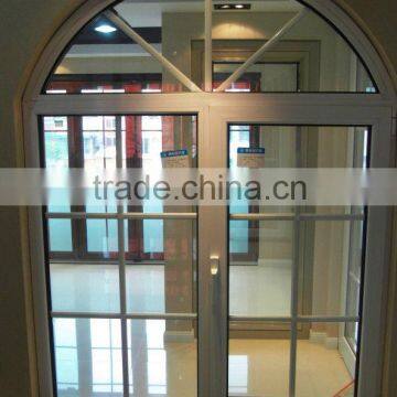 Double Glazing Arch Aluminum Window