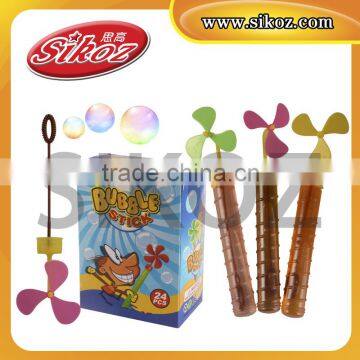 SK-D013 stick soap bubble toy with fan