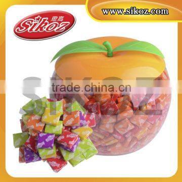 New design fruity flavour candy sugus (apple jar) SK-R027