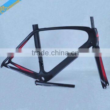 Best selling 700C carbon road bicycle frame,high quality china carbon bicycle frame for sale,EMS free shipping