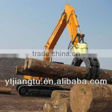 Jiangtu Rotary Timber Grapple For 4-40 Ton Excavator photo-3