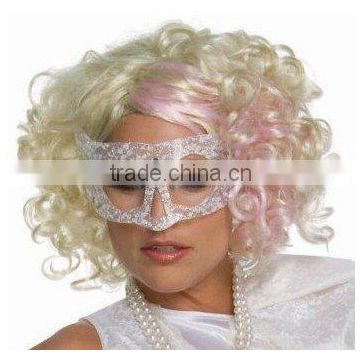 Wigs oF Lady Gaga Curly Blonde Adult Wigs