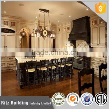Popular Italian kitchen set factory manufacture cabinet