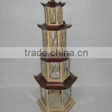 wholesale decorative metal tower lanterns(XY11566)