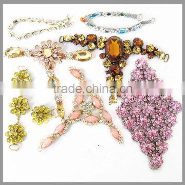 Sandals Accessories Large Rhinestone Shoe Buckles