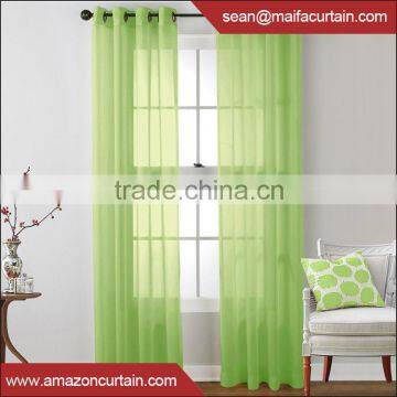 Famous Brand Home Textile Grommet Panels Sheer Design Window Curtain photo-2