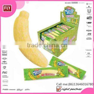 Funny Mr. Banana Mallow Plus Wholesale Halal Marshmallow