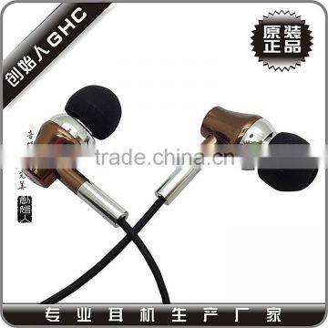 OEM metal earbuds production with free sample for testing