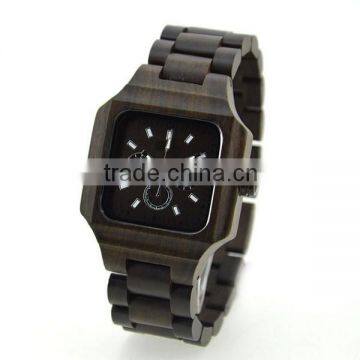 Hot sell Fashion wooden wrist watch for man