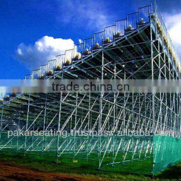 Versatile Grandstand made of Hot Dipped Galvanized High Tensile Strength Steel