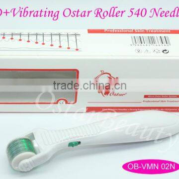 Skin Vibrating Derma Roller With Grenn Light for Relax the Skin VMN 02N