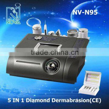Beauty Machine Supplier N95 5IN1 Micro Dermabrasion Machine With Ultrasound and Skin Scrubber photo-2