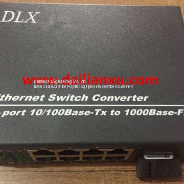 8channels 10/100M Fast Ethernet Fiber Optical Switch Fast Ethernet Fiber Optical Switch photo-3