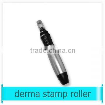 stretch mark removal 12 pins stainless needle cartridge microneedling derma stamp electric micro derma roller